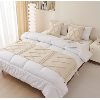 Todostore - Piecera Bordada Boho Mas Fundas 70X210Cm