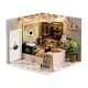 thumbnail image 3 of Casa De Muñecas Kit De Bricolaje Kit De Muebles En Miniatura Habitación Creativa Niños Adultos Café, 3 of 5