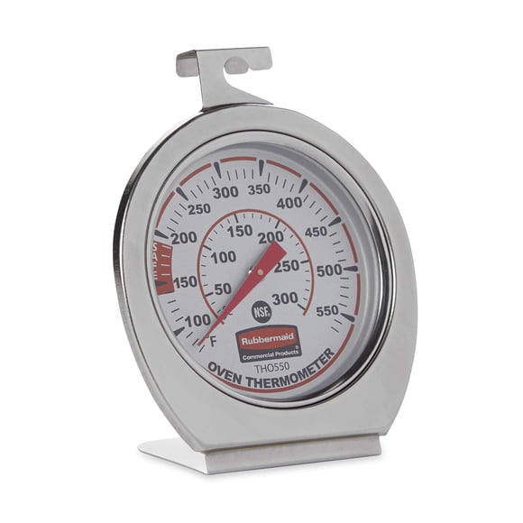 Termómetro de monitoreo Rubbermaid 60-580°F de acero inoxidable