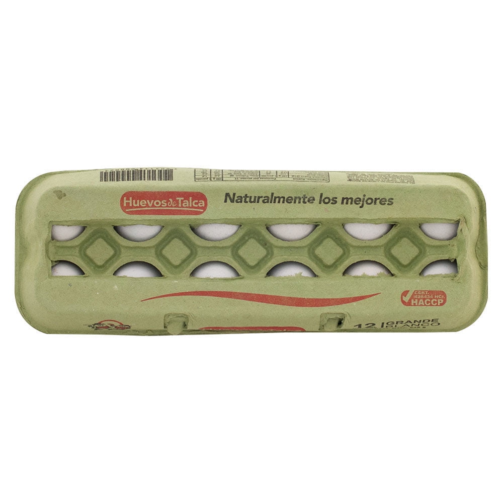 Huevos Grande Blanco 12 Un 12 Un Huevos De Talca