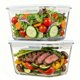 thumbnail image 1 of Contenedores para Alimentos Hontent 2 Pack 2.5L Herméticos de Vidrio, 1 of 7
