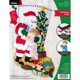 thumbnail image 1 of Kit de Calcetín Bucilla 46 cm Abrazos Navideños 89253E, 1 of 6