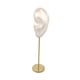 thumbnail image 1 of Soporte De Exhibición De Pendientes Modelo De Oído Humano Soporte De Perno Escaparate Organizador De Joyas Oreja Izquierda Blanco, 1 of 3