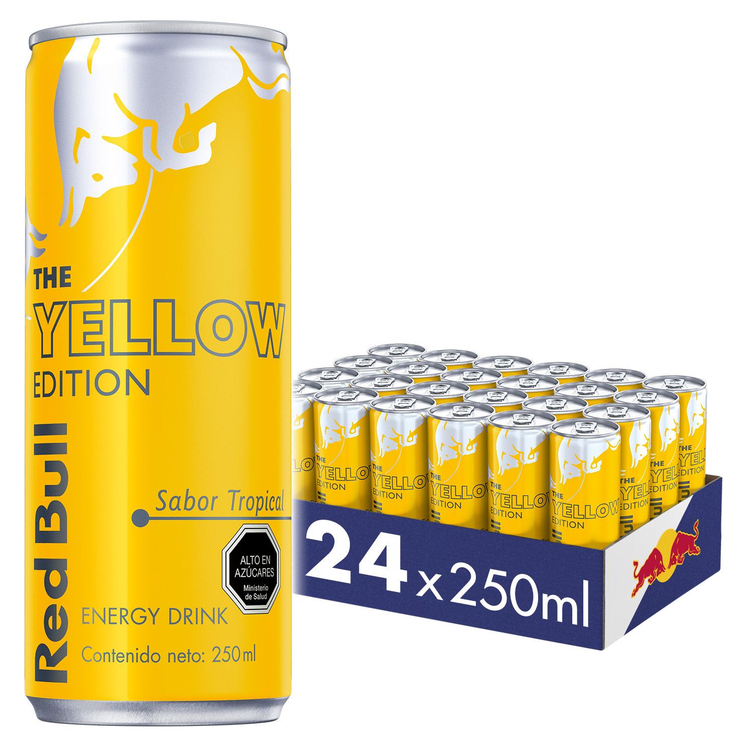 Red Bull Bebida Energética Pack 24 Latas Tropical 250Ml