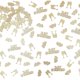 thumbnail image 1 of Confeti Gybeizhu para Compromiso, 120 Piezas, Dorado, 1 of 3