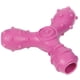 thumbnail image 2 of Juguete para perro Pet Life 'Tri-Chew' de triple hueso dispensador de premios de TPR, 2 of 2