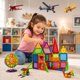 thumbnail image 2 of Juego De Bloques De Construcción Magnéticos 3d 130 Pcs Niños, 2 of 4