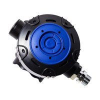 Magideal - Regulador De Buceo Equipo De Etapa Boquilla De Silicona Ajustador De Válvula De Respiración Secundaria , Azul