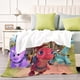 thumbnail image 4 of Rancho Dino anti-pilling, suave, ligera, esponjosa y acogedora de lujo para hogar y cocina – Perfecta para niños y adultos,180X120cm, 4 of 6