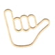thumbnail image 1 of Letrero De Madera Con Forma De Mano Para Colgar En La Pared, Adhesivo De Pared Con Gesto Para Oficina Y Ba?o, 1 of 5