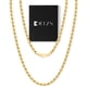 thumbnail image 1 of Collar RTZN Cadena de Cuerda Chapada en Oro 3 mm 56 cm, 1 of 7