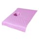 thumbnail image 2 of Mesa De Masaje De Algodón Puro, Toalla Con Orificio Para La Cara, Funda De Cama De Belleza, Sábana Rosa, 2 of 5