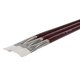 thumbnail image 2 of Pinceles para pintura Sax Optimium White Taklon Brights, tamaño 6 (paquete de 3), 2 of 3