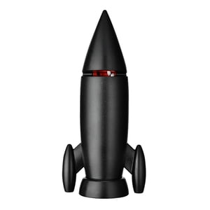 Bothyi - Cocina En Forma De Cohete Para Cuchillos De Cocina, Tijeras, Herramientas De Jardín, Negro