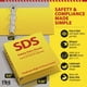 thumbnail image 2 of Carpeta de anillas SDS Three Ring Systems 5 cm, 400 hojas, color amarilla, 2 of 6