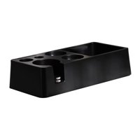 Magideal - Caja Para Golpear Café Expreso, Soporte Para Portafiltro De 51-58Mm, Caja Organizadora De Accesorios Para Café Expreso, Estación De Manipulación Para