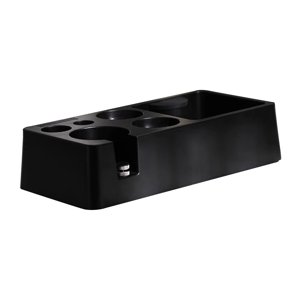 Magideal - Caja Para Golpear Café Expreso, Soporte Para Portafiltro De 51-58Mm, Caja Organizadora De Accesorios Para Café Expreso, Estación De Manipulación Para