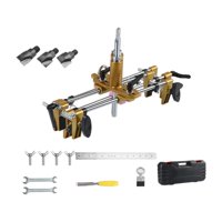 Ioensy - Kit De Abridor De Agujeros Para Cerradura De Puerta, Cubierta Antipolvo De Silicona, Máquina Mortajadora De Madera Para El Hogar Con 3 Cabezales