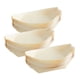 thumbnail image 4 of Bandejas Desechables Para Servir Barcos De Madera, Contenedor De Comida Para Bodas, Multiusos, 25cm X 11,5 Cm, 50 Uds., 4 of 5