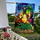 thumbnail image 5 of Justicia Joven-bandera de jardín temática. Regalo perfecto para fans, amigos y familiares, ideal para actividades al aire libre y decoración de fiestas.28CM*45CM, 5 of 5