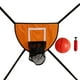thumbnail image 4 of Trampolín Aro De Baloncesto Juego De Portería Aro De Baloncesto Para Niños Al Aire Libre Naranja Con Una Pelota, 4 of 4