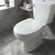 thumbnail image 2 of Tapa Asiento Para Baño Wc Universal Cierre Lento Y00398 Blanco, 2 of 3