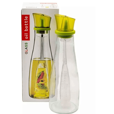 Aventura Store - Botella Porta Aceite 500Ml Botella Vidrio Cocina Dispensador