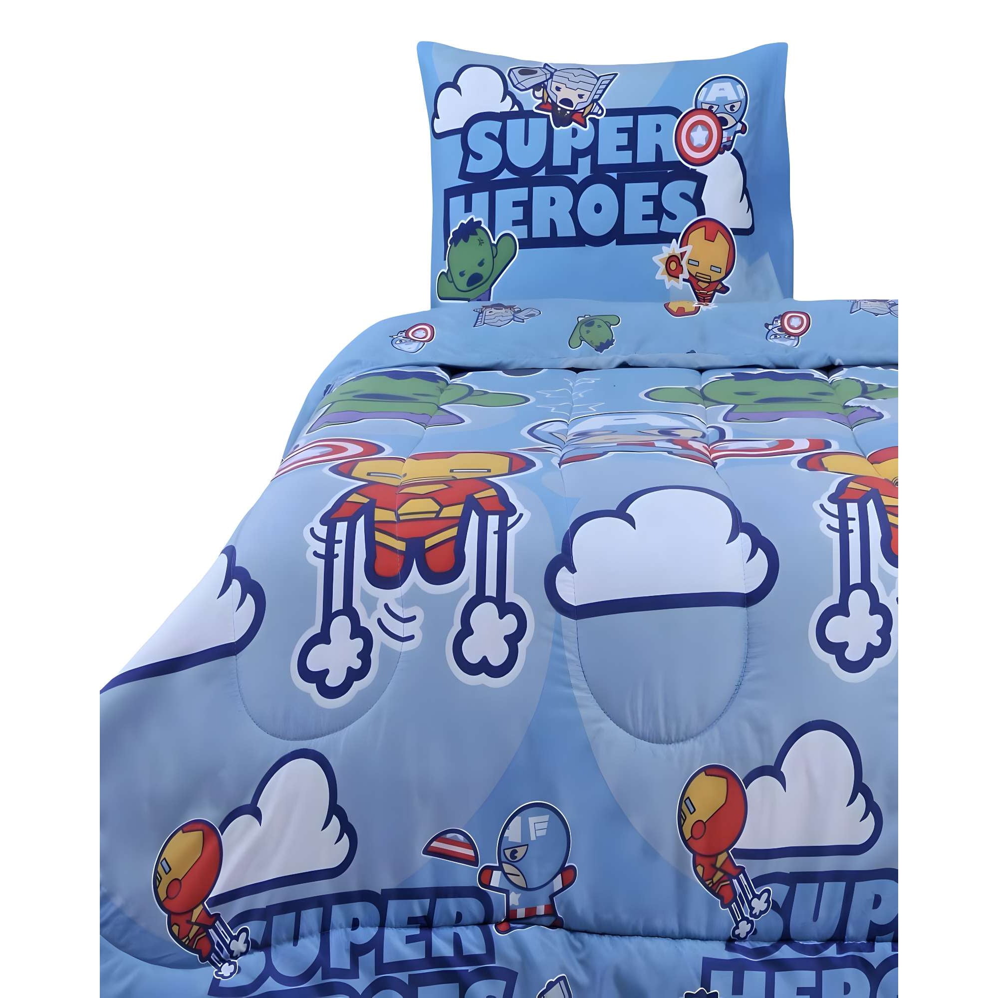 Genérico - Plumon Relleno Infantil Con Diseño Reversible 10