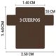 thumbnail image 2 of Cubre Sofá 3 Cuerpo Mascotas Perros Gatos, 2 of 2