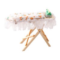 Bothyi - Dollhouse En Miniatura De Planchado Conjunto De Escala 1/12 Vintage Para La Decoración Del Paisaje Micro