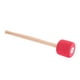 thumbnail image 1 of percusión de mazo de espuma de palo de mazo de bombo con mango de madera rojo, 1 of 3