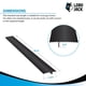 thumbnail image 4 of Fundas de silicona para huecos LoboJack, resistentes al calor, 21 cm, color negro, paquete de 2, 4 of 6
