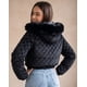 thumbnail image 2 of Puffer Urban Reversible Premium Máximo Abrigo Black, 2 of 6