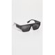 thumbnail image 2 of Anteojos de Sol BURBERRY Micah Negro con Lentes Gris Oscuro Cuadrados, 2 of 3