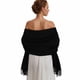 thumbnail image 1 of Chal RUI VTRON grande 203 cm × 71 cm negro invierno, 1 of 7