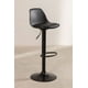 thumbnail image 2 of Pack 2 Taburetes Eames Base Negra para Cocina o Bar Negro, 2 of 6