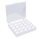 thumbnail image 1 of 25 piezas bobinas y hilo de coser con funda para hermano cantante blanco, 1 of 3