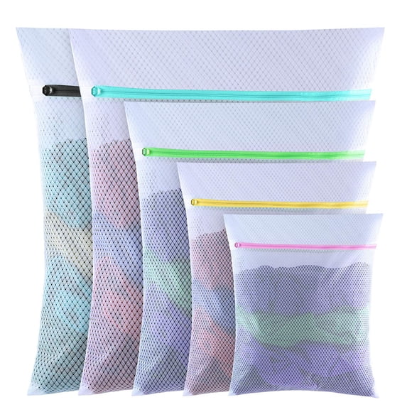 Bolsas de malla para ropa sucia GOGOODA, paquete de 5, para ropa delicada
