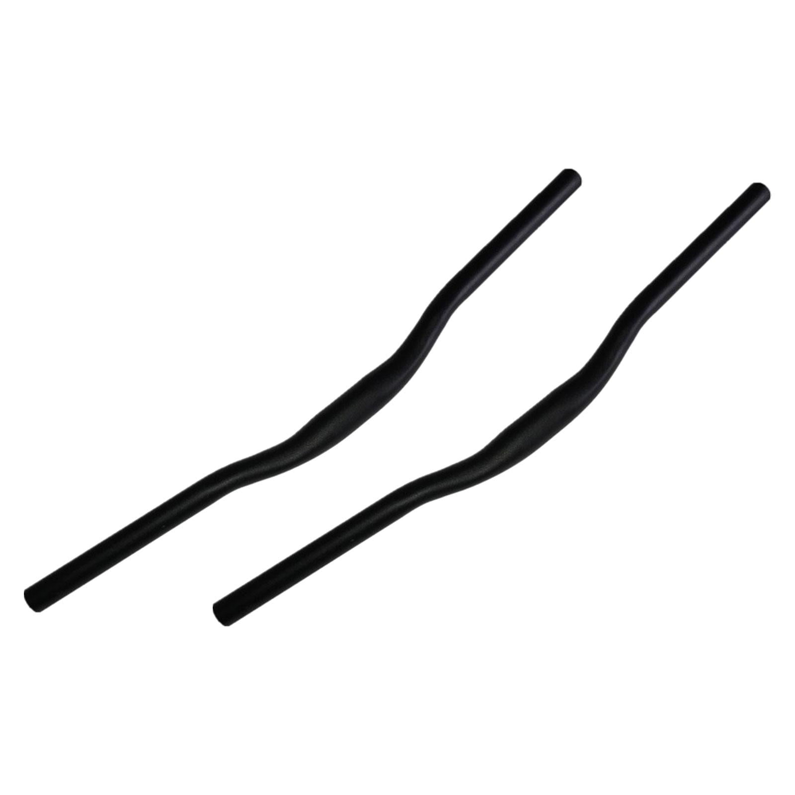 Magideal - Manillar De Bicicleta, Componente De Manillar De Bicicleta De Carretera, Diámetro De Abrazadera De 31,8 Mm, Bicicletas De Carretera De Montaña Negras, Elevador De Aluminio