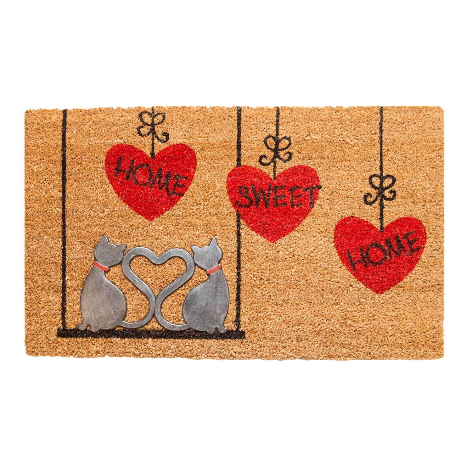 Dib - Limpiapiés Coco Rubber Design 45x75 Café 554800