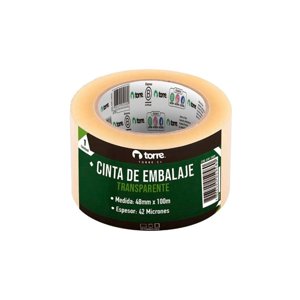 Cinta De Embalaje Transparente 48Mm. X100M. – Torre