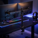 thumbnail image 3 of Brazo Articulado Soporte 2 Monitores 17-32" Blacktera, 3 of 3