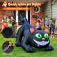 thumbnail image 3 of Gato hinchable FunFanso de 213 cm, color negro, con luces LED, 3 of 6