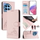 thumbnail image 1 of Funda tipo cartera FOXDOCK para Oneplus 12R 5G con soporte, ranuras, RFID, diseño de gato, 1 of 5