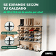 thumbnail image 4 of Zapatero Extensible 6 Niveles Simpel Altura Ajustable Negro, 4 of 10