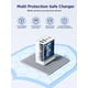 thumbnail image 4 of Cargador USB C Aioneus Cargador rápido de 4 puertos y 40 W, color blanco, 4 of 7