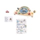 thumbnail image 5 of Tablero de actividades Montessori con volante, juguete de madera, juguetes sensoriales, juguete de simulación de conducción para bebés, niños, niñas y, 5 of 5