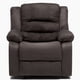 thumbnail image 3 of Berger Reclinable Moderno Martell Terciopelo Gris 98060RGR, 3 of 8