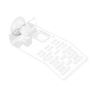 Ioensy - Accesorios Para Plataforma De Descanso Para Tortugas, Suministros Para Acuarios, Adorno Multiusos Transparente S