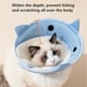 thumbnail image 5 of Collar de recuperación suave para gatos, collar cónico suave y ajustable para perros y gatos, collar cónico protector para perros después de una cirugía, para gatos y perros pequeños., 5 of 7